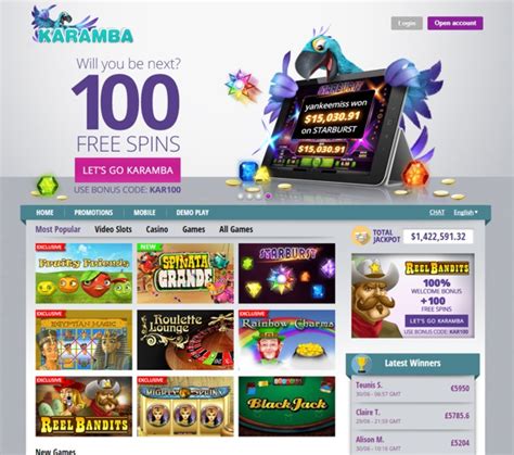 Karamba Casino FREE Spins .